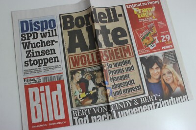 BILDzeitung 20/07/2012 July 20/7/2012 Special Occasion Gift