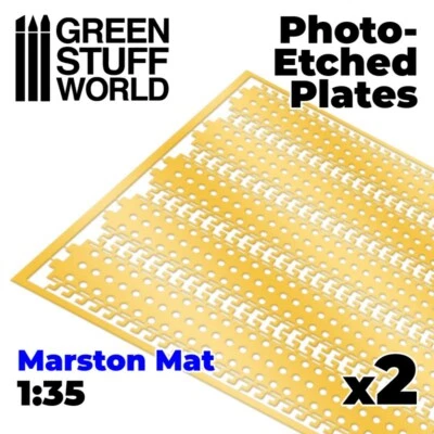 GREEN STUFF WORLD Photo etched - MARSTON MATS 1/35 - hobby GSW