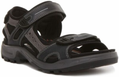 ECCO Offroad Yucatan Herren Klett Riemchen Sandale IN Marine Größe UK 6 - 12