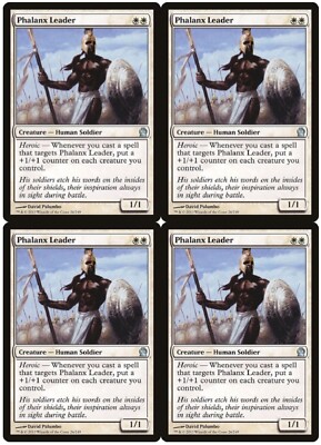 MTG Phalanx Leader x4 Theros Uncommon NM Playset
