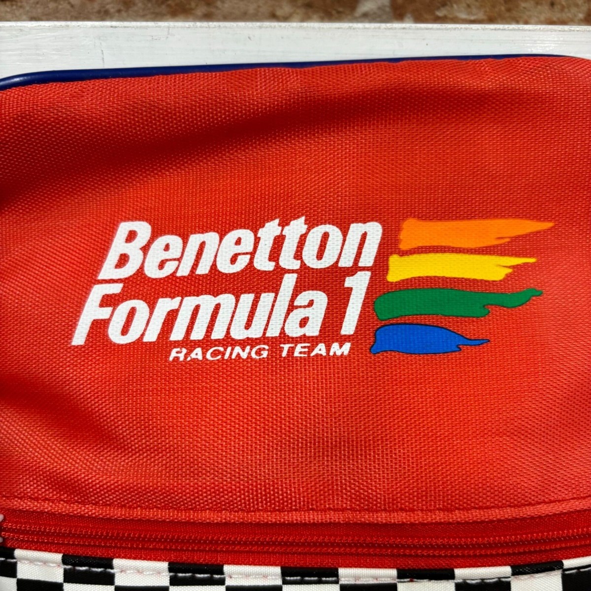 【値下】Benetton Formula 1 Racing Team 公式バッグ Benetton Formula 1 Racing Team Bag / Benetton Bag / Racing