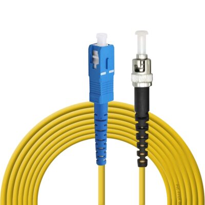 SC to ST Fiber Optic Patch Cable 5M16.4ft SC-ST SingleMode Simplex Fiber Cabl...