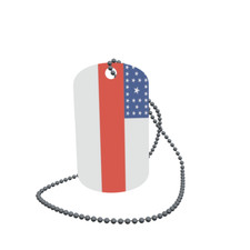 Dog Tag Flag Bunting Amazon Brazil Dog Tag Aluminium 30 x 50mm