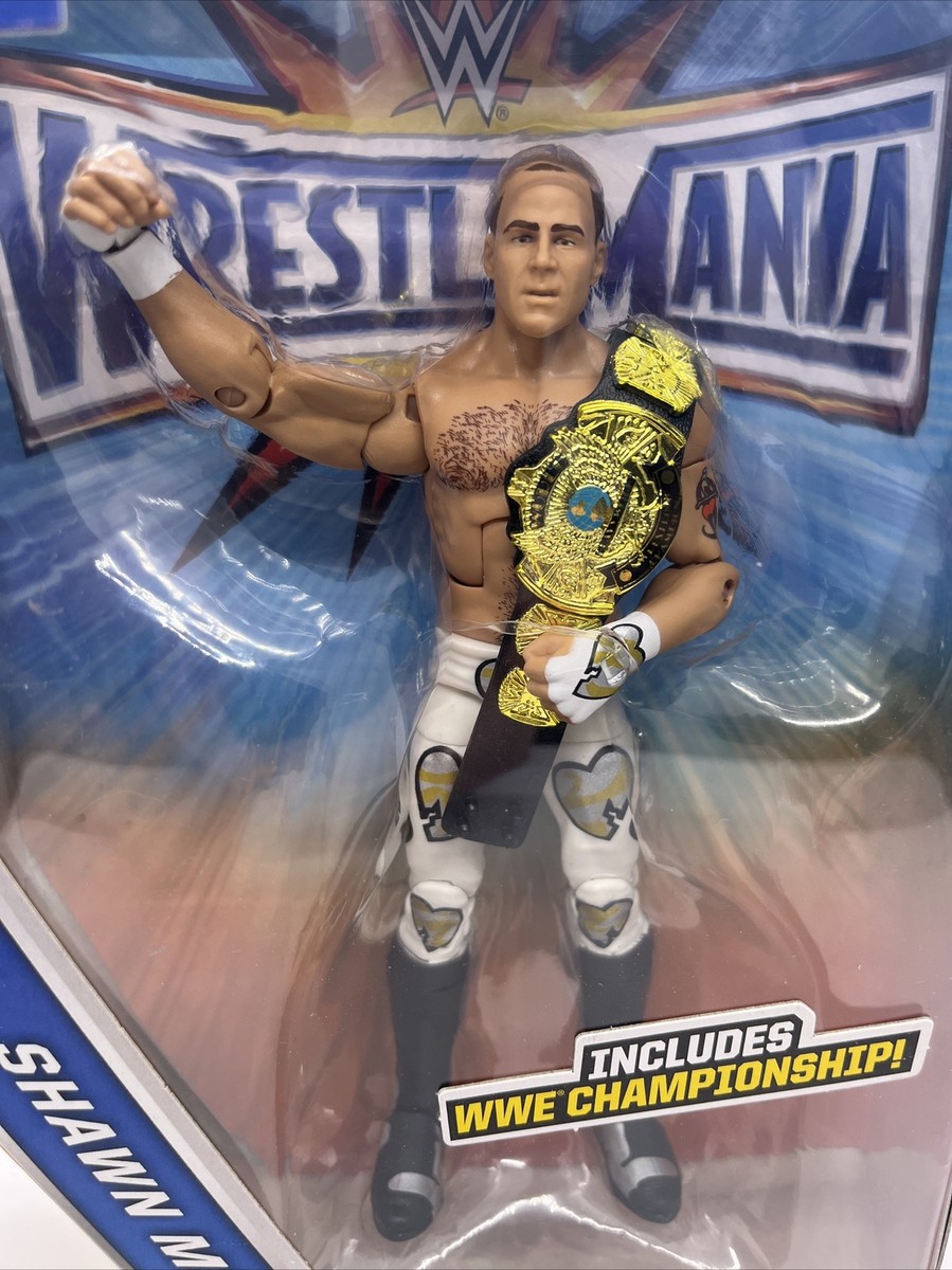 WWE Elite Shawn Michaels Wrestlemania 33 Heartbreak Kid Figure WM