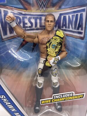 Action Figure WWE Shawn Michaels Elite - 15 Cm, Articolato Con Accessori, Per Bambini 8+ Anni, GVC07