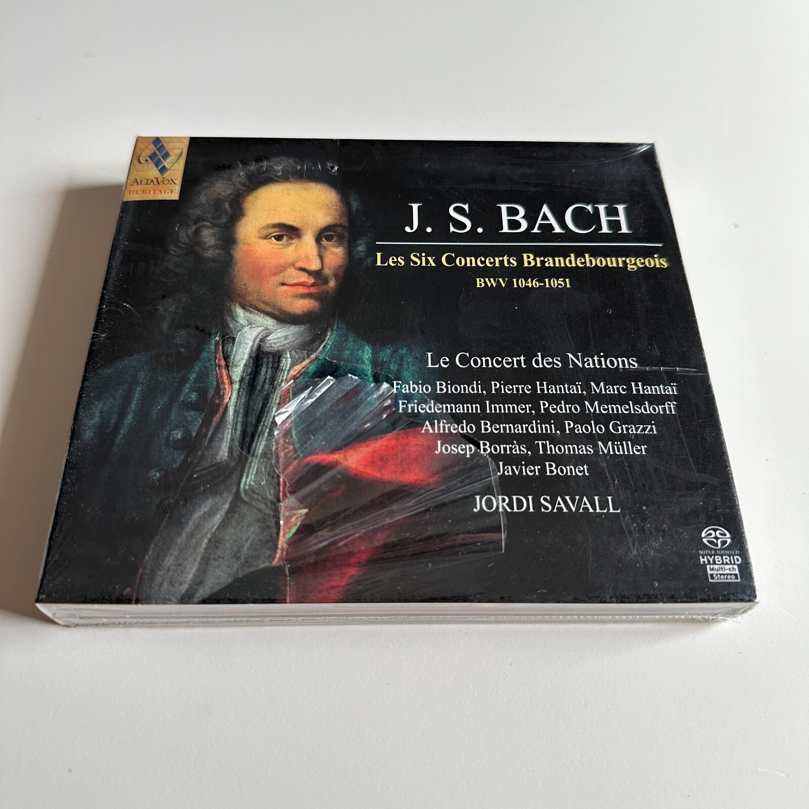 BACH Les Six Concerts Brandebourgeois  - Savall / Cofanetto 2 CD / Alia Vox