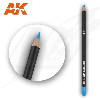 [FR] AK INTERACTIVE Watercolor Pencil Light Blue (Box - 5 units) - AK10023-5