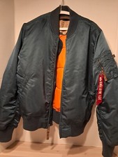 Alpha Industries Ma1 Ladies Blue Flight Jacket