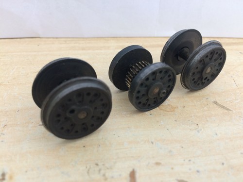 TRIANG TT T93 6 CLAN LINE 35028 BULLEID STYLE 6 DIECAST WHEELS 3 AXIS 1958 GC | Zustand: Used