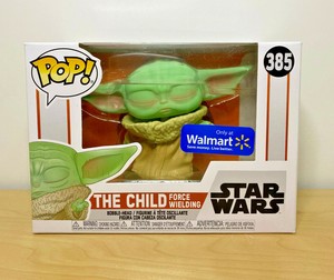Funko Pop! #385 Star Wars: Mandalorian - The Child (Force Wielding) Walmart Excl | eBay