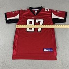 Atlanta Falcons Jersey Youth XL Red Polyester NFL Reebok #97 Patrick Kerney — photo 4
