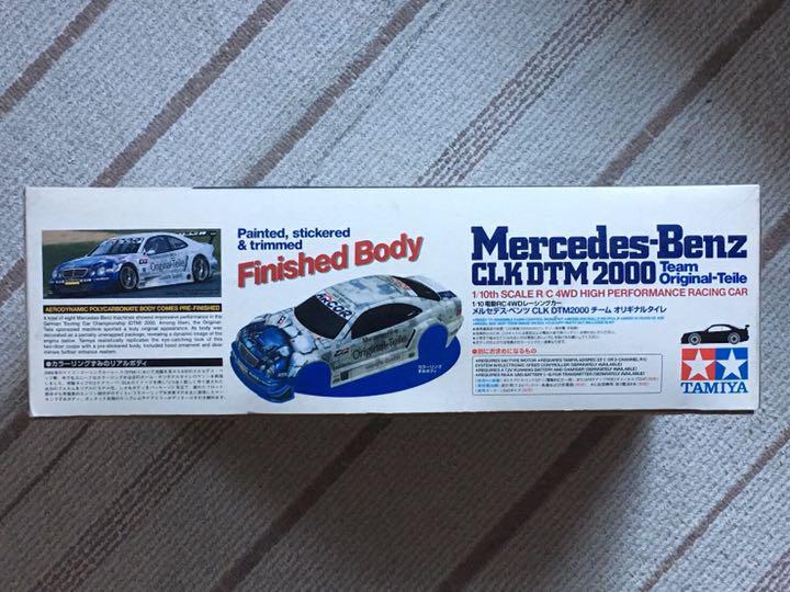 Tamiya Rc 1/10 Mercedes Clk Dtm Complete Body & Bearing - Model Kit Remote