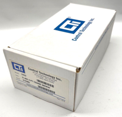 CONTROL TECHNOLOGY INC 2432 , CTI 2423 , TI 405 4 PT 125VDC OUTPUT REV.012