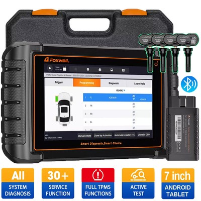 Bidirectional OBD2 Scanner TPMS Programmer All System Bluetooth Diagnostic Tool