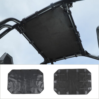 Leather Sunshade Soft Roof Top Visor Cover Accessorie for Polaris RZR RPO XP 21+