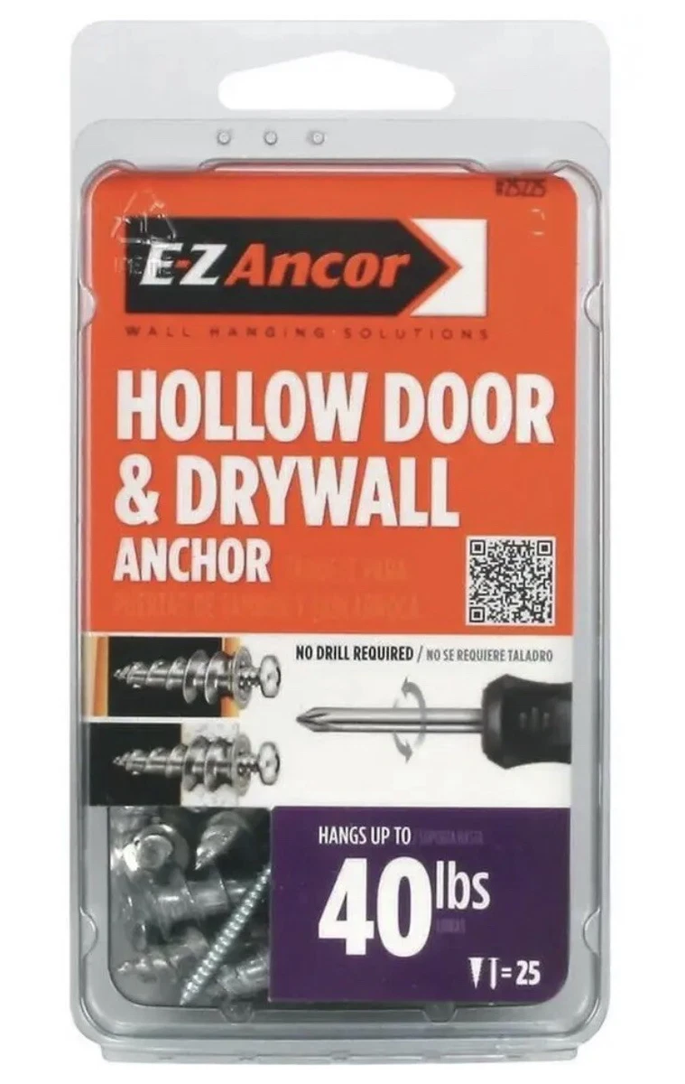 Hollow door clearance anchor