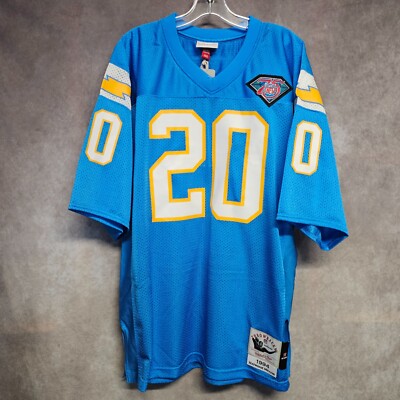 NWT Mitchell & Ness Authentic 1994 Chargers Natrone Means 20 Jersey 48 XL $300