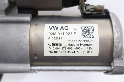 2019 - 2021 VOLKSWAGEN ARTEON ENGINE STARTER MOTOR 12V OEM 02M911022F - Picture 12 of 13