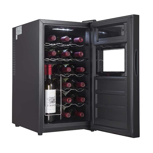 Cookology CWTE18BK 46L Thermo Electric Wine Cooler 18 Bottle Capacity