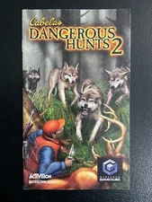 Cabela's Dangerous Hunts 2 Nintendo Gamecube Instruction Manual Only