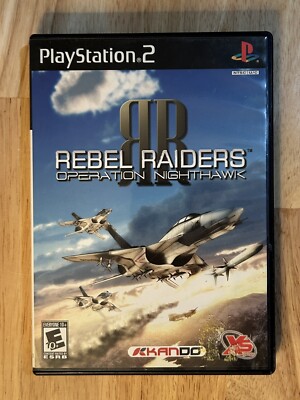 Rebel Raiders: Operation Nighthawk (Sony PlayStation 2, 2006) CIB Tested