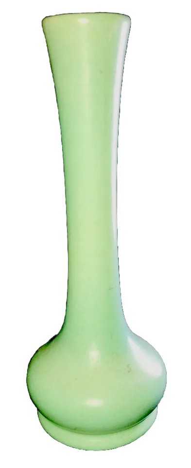 Rum Rill Pottery Vase Matte Green | eBay
