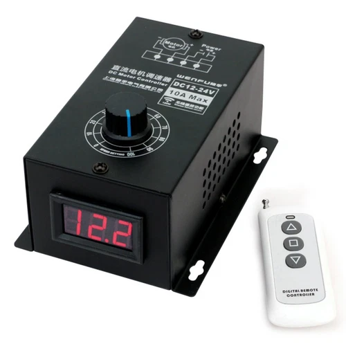 PWM Wireless remote control stepless speed control DC motor speed controller - Picture 9 of 10
