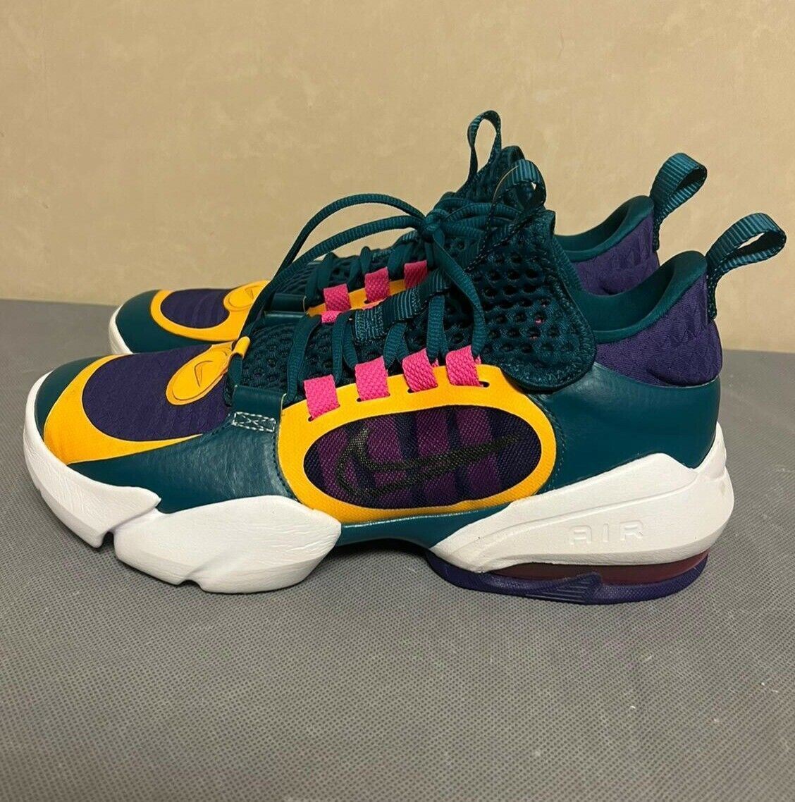NIKE Air Max Alpha Savage 2 Purple, Teal \u0026amp; Yellow Men\u0026#039;s Size 10  CK9408 306 NEW | eBay