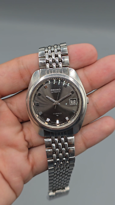 Vintage Seiko 7005-7030 17 Jewels Automatic Watch Stainless Steel