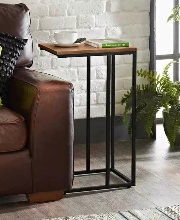 Metal base end table deals
