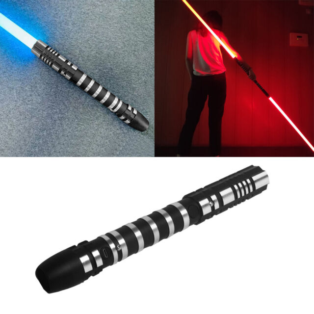 YDD Star Wars Lightsaber Metal Handle RGB Hit Sounds Force FX Heavy Dueling 1PC