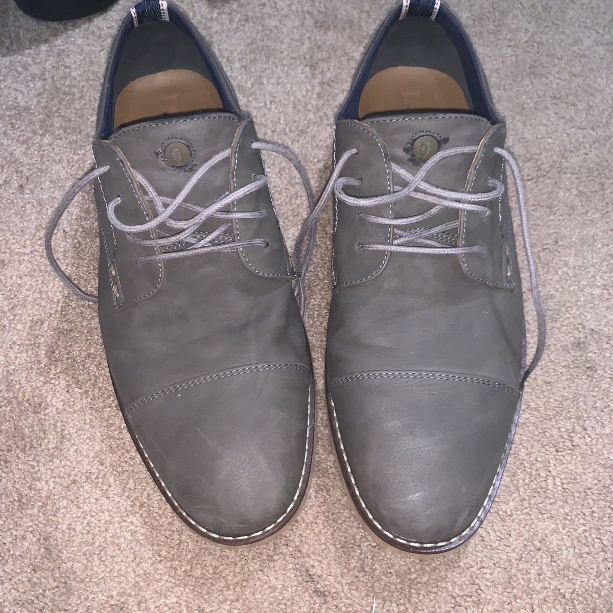 Call It Spring Grey Oxford Shoes Mens 9 Lace Up Casual Dress  display picture 3