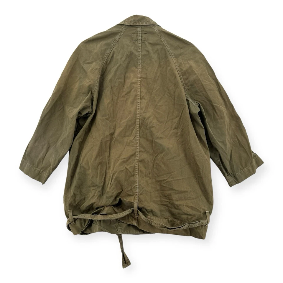 Куртка женская Current Elliot Utility размер 2 кармана на молнии на кнопках армейская военная ДЕФЕКТ - Изображение 4 из 4