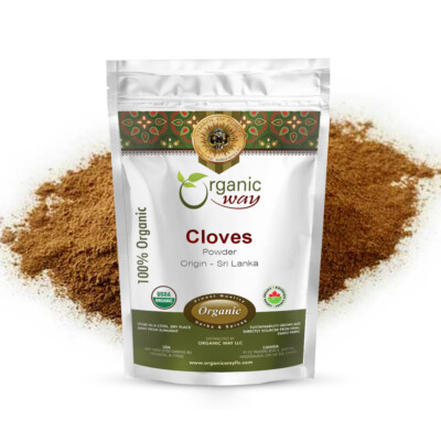 #ad Organic Way Cloves Powder Aromatic Spice Organic Kosher amp; USDA Certified $20.99