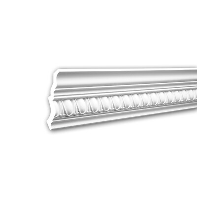  PROFHOME 150116 Eckleiste aus Polyurethan Deckenleiste Stuckleiste 2 m