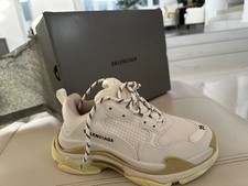 BALENCIAGA Triple S ホワイト Size 9 - Balenciaga Triple S Sneaker White W for sale online | eBay