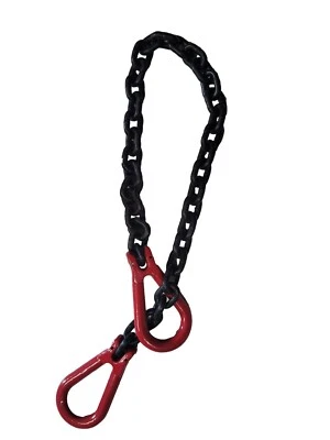 DUKE 8mm Grade 8 Chain Sling With Reeving Link Each End - Towing - Lifting - Pulling