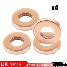 4 x Diesel Fuel Injector Washers / Injector Seals for Renault 1.5 DCI