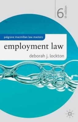 Employment Law (Palgrave Macmillan Law Masters), Very Good Books