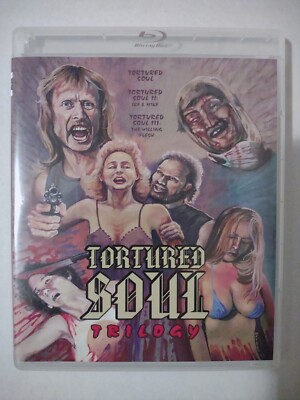 Tortured Soul Trilogy (Blu ray, 2 Discs) Booklet, Saturns Core, Vinegar Syndrome