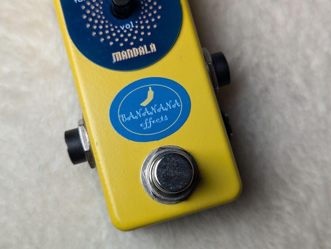 Banana Effect Mandala Glitch Pedal 8 SELECTABLE MODE 9V GUITAR