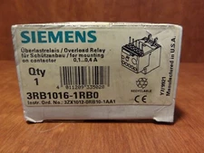 Siemens overload relay 3RB1016-1RB0 0,1-0,4A