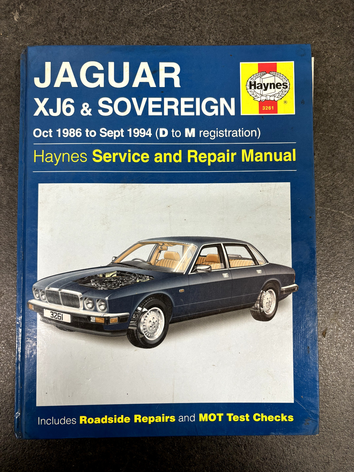 Jaguar XJ6 sovereign Haynes Service and repair manual Oct 1986 to Sept 1994