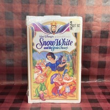 SEALED Snow White and the Seven Dwarfs VHS, 1994 NEW