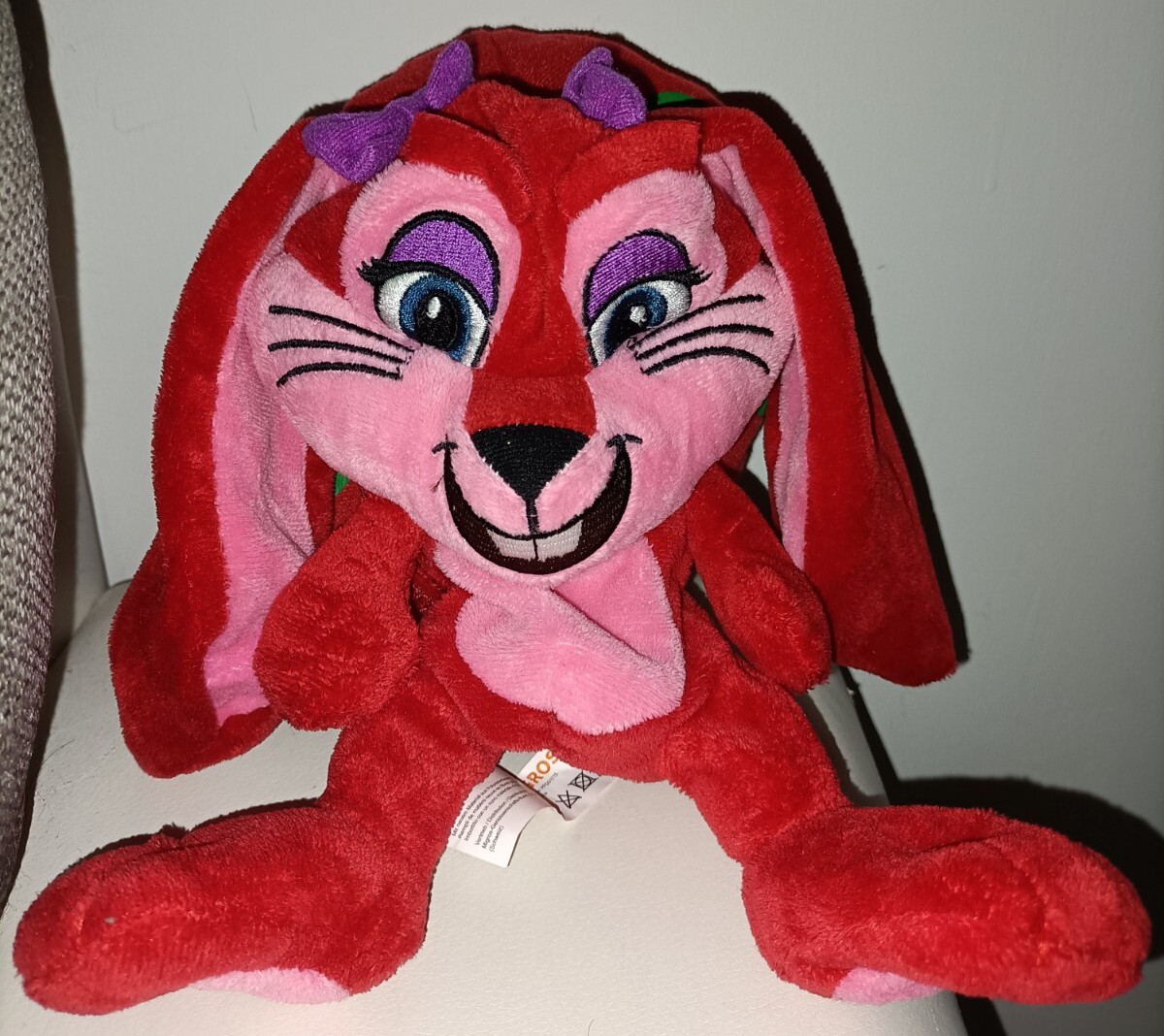 Peluche Frey Migros Lapin Lili Sorcière Mascotte 20cm Souple Plush Toys