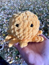 Golden Octopus Crocheted Plushie