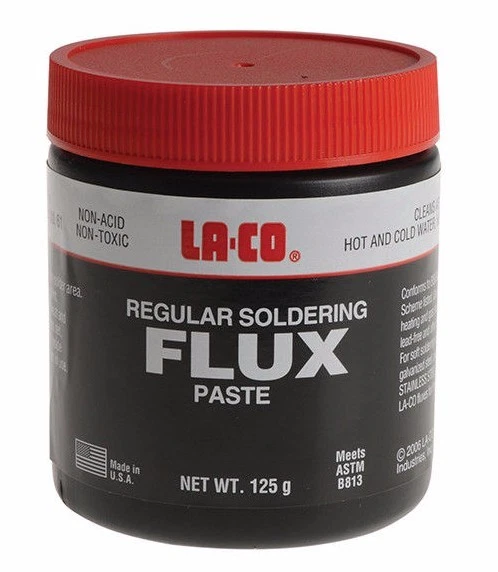 LACO LA-CO Flux Solder/Soldering Paste For Plumbing/Plumbers/Copper Pipe 125g