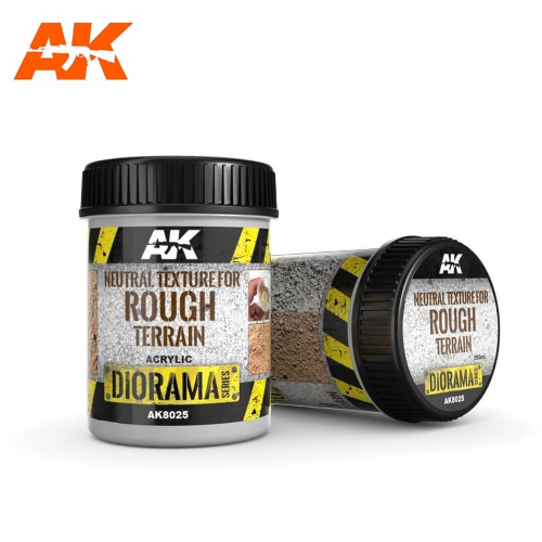 AK Interactive Neutral Texture for Rough Terrain 250ml