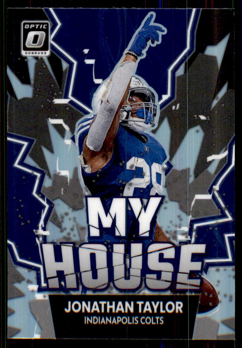 2022 Donruss Optic #MH-14 Jonathan Taylor My House!