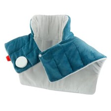 Heating Pad for Neck and Shoulders and Back, 2.6lb Weighted 19"x 23" Blue